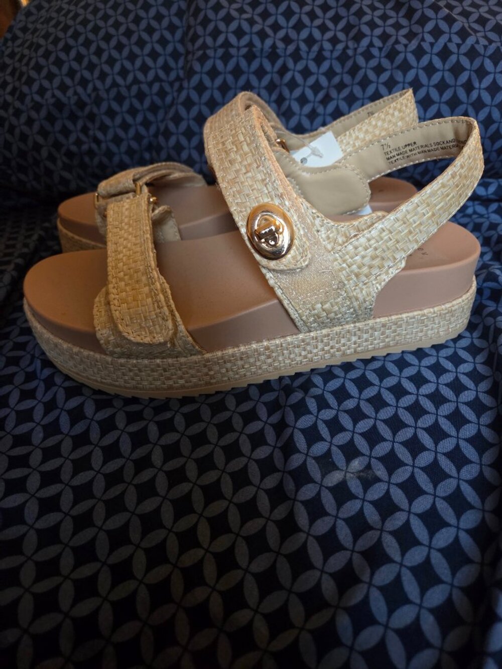 A new day sandals size. 7.5